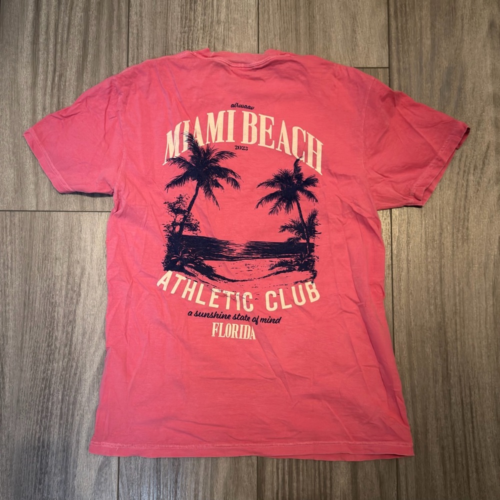 AIRWAAV Miami Tee- size M